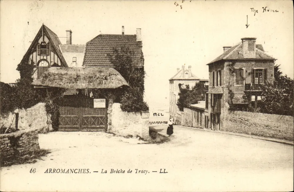 Arromanches — A Brecha de Tracy — LL. - Frente