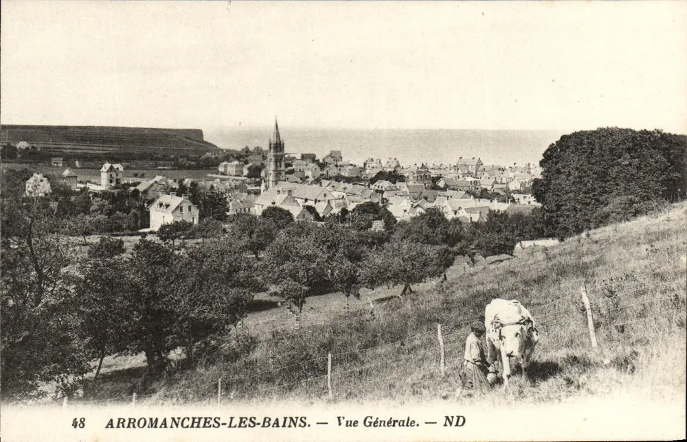 Arromanches-les-Bains — Vista Geral — ND - Frente