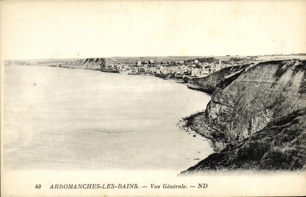 Arromanches-les-Bains — Vista Geral — ND - Frente