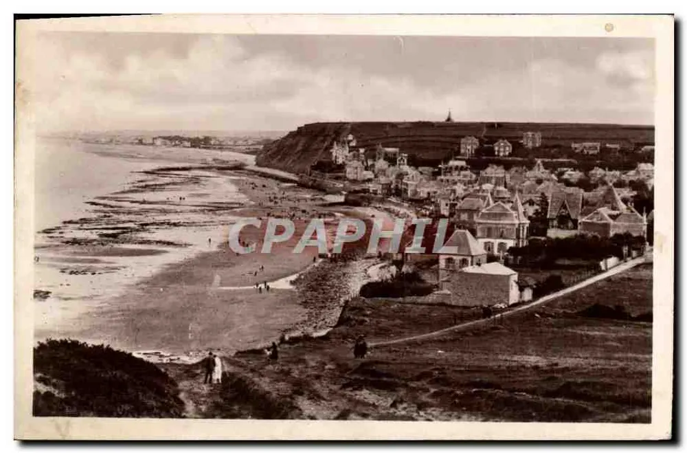 Arromanches-les-Bains — Allgemeiner Blick von den Tracy-Klippen — Verlag Levy et Neurdein, Paris - Vorderseite