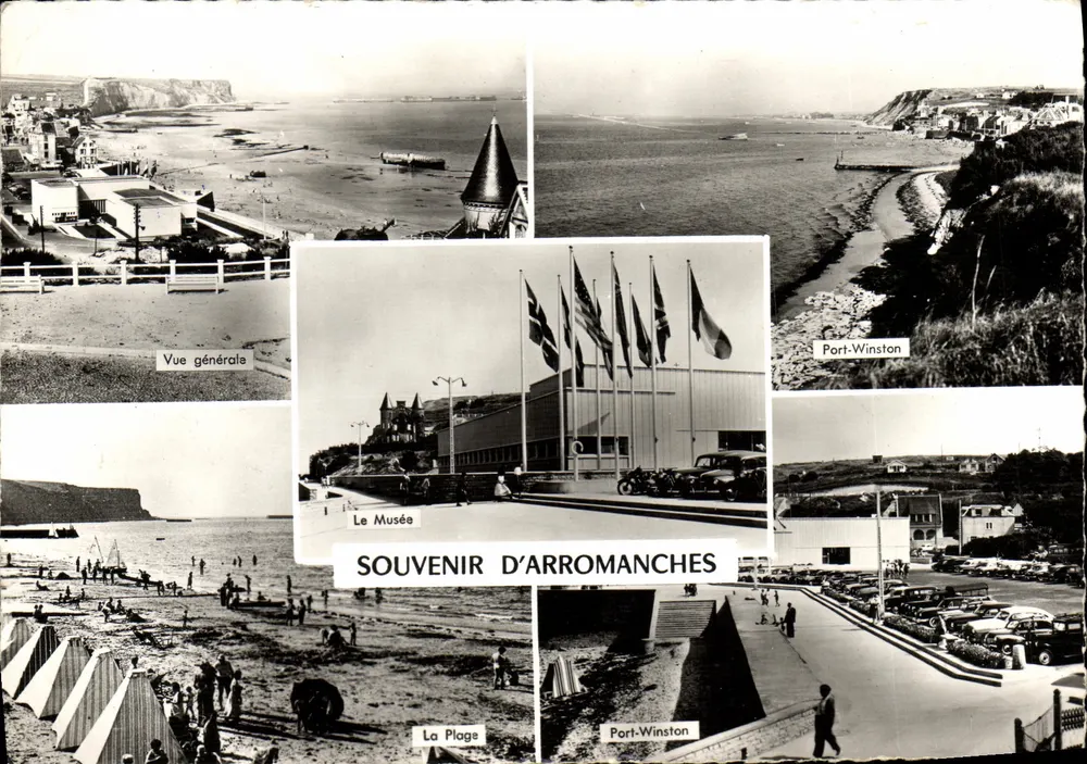 Arromanches — Lembrança de Arromanches — Editor Le Golbe — n° 59-1 - Frente