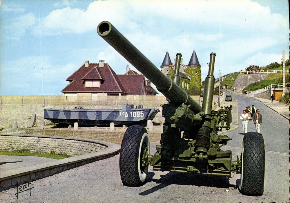 Cañón de desembarco — Arromanches — Éditions Audierne - Anverso