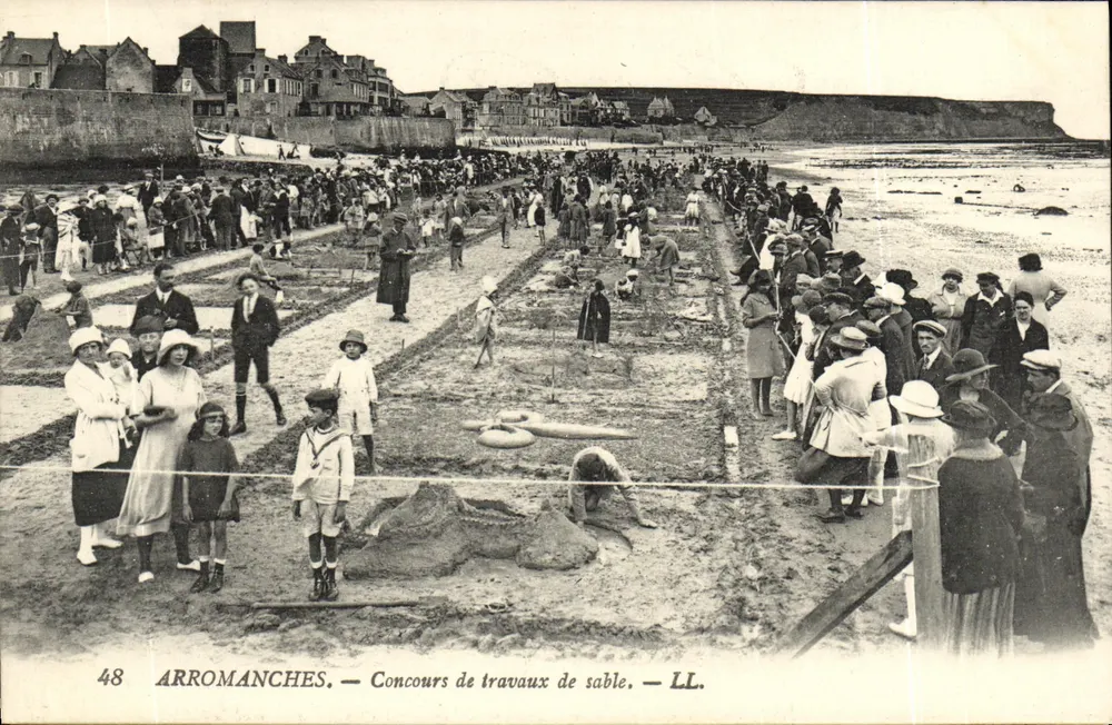 Arromanches — Zandwerkenwedstrijd — LL. n°48 - Voorkant