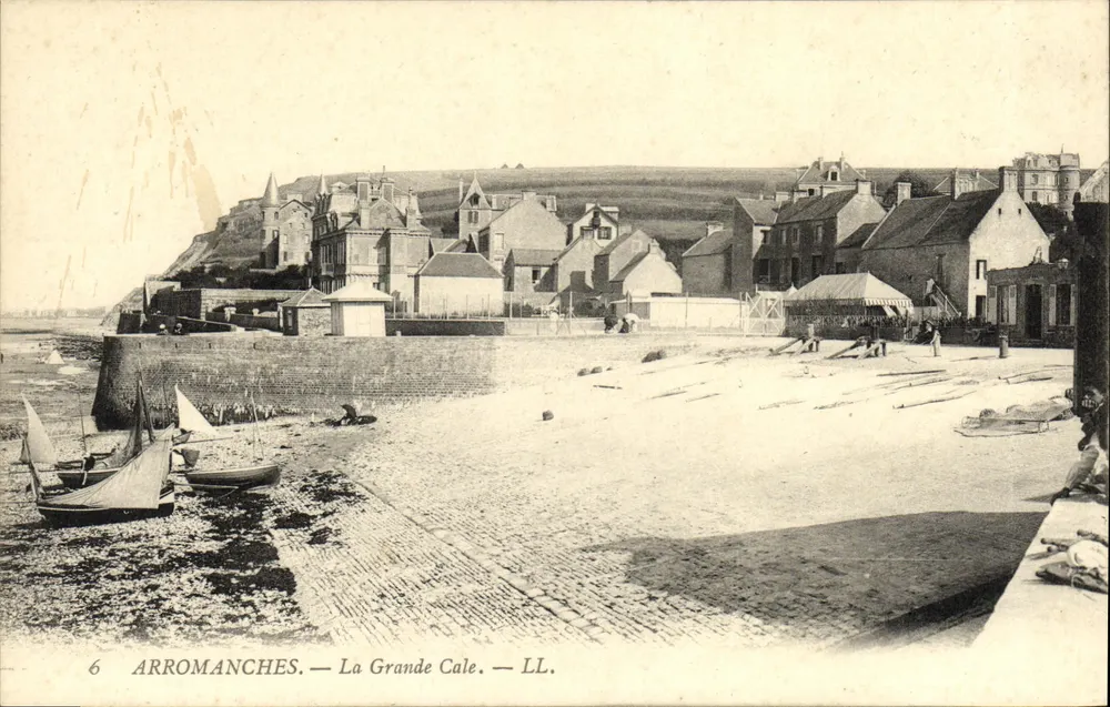 Arromanches — La Grande Cale — LL. — n°6 - Frente