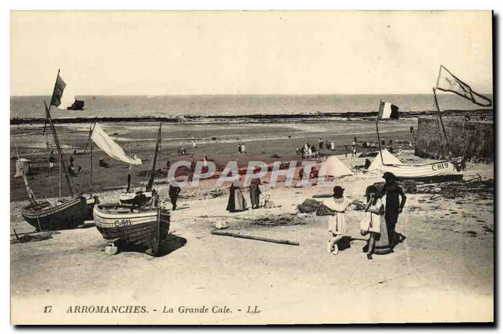 Arromanches - La Grande Cale — LL, n°17 - Frente