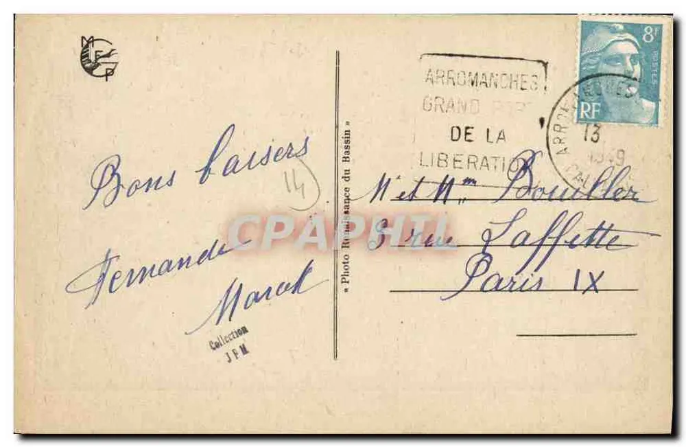 Arromanches-les-Bains (Calvados) — Liberationshafen — Die Landungsstege (Westseite) - Rückseite