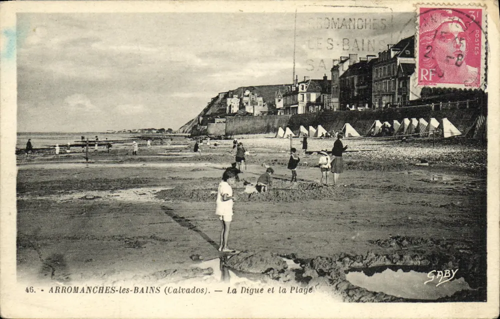 Arromanches-les-Bains (Calvados) — La Digue et la Plage — Saby - Vorderseite