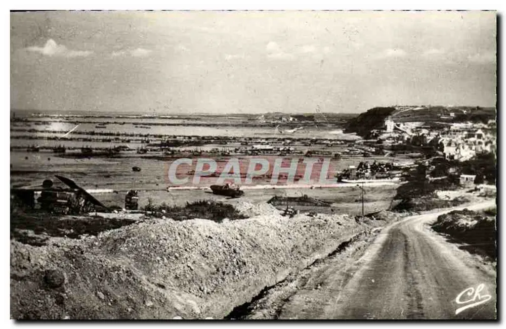 Arromanches-les-Bains — Hafen Winston-Churchill — Ausgabe Photo-Francil HONFLEUR n°102 - Vorderseite