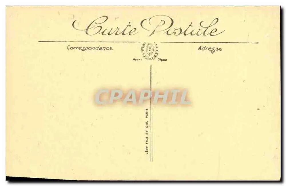 Bayeux — Die Kathedrale — Haupteingang — Lévy fils et cie, Paris - Rückseite