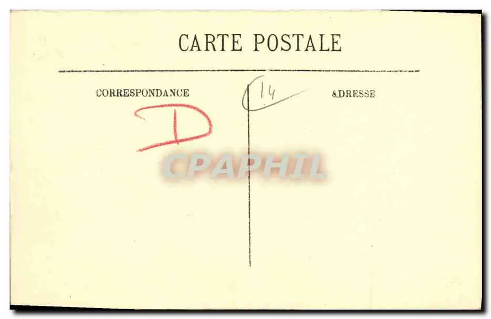 Bayeux — A Catedral — A Abside — LL. — N°10 - Verso