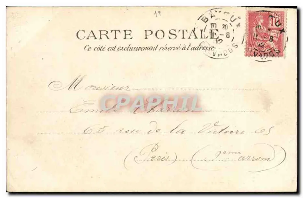 Bayeux — Die Kathedrale (M. H.) — Ansicht vom Bischofssitz - Rückseite