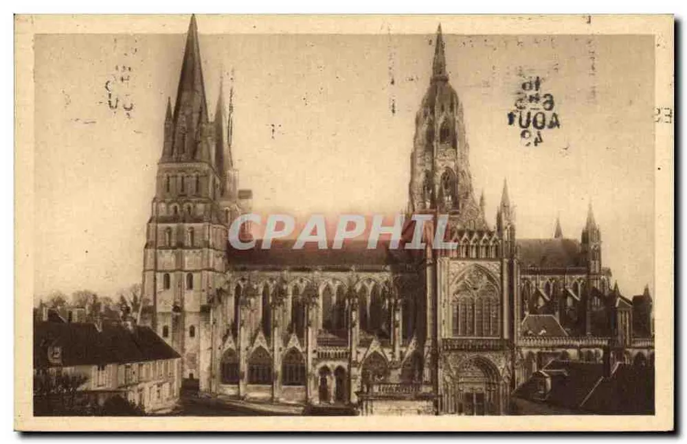 BAYEUX — A Catedral (lado) — Éditions Artistiques et Publicitaires - Frente