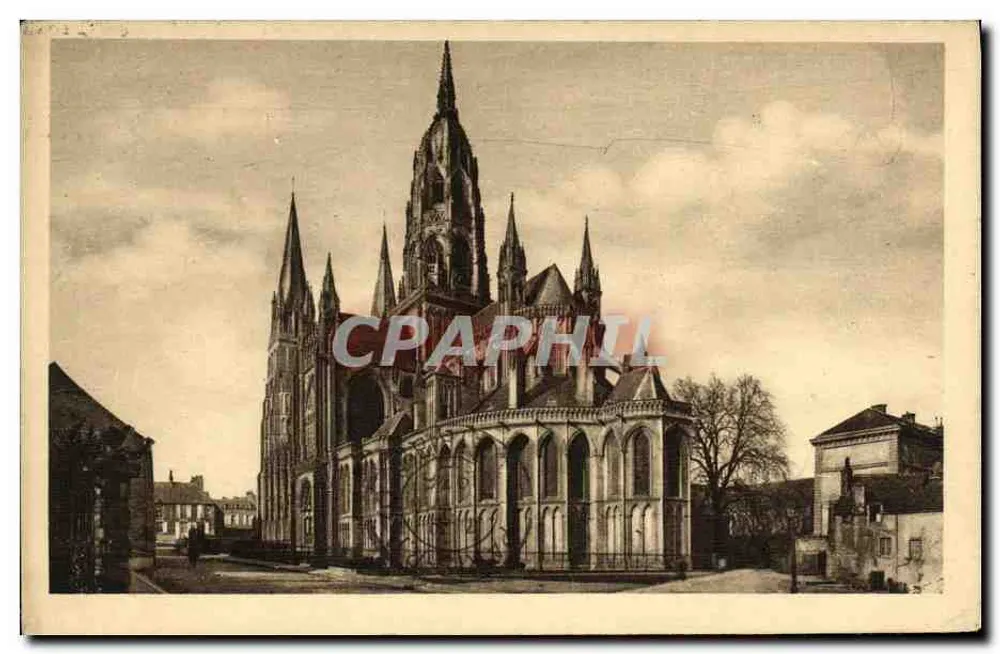 Bayeux — Catedral — Vista geral — A. Dibosq editor - Frente