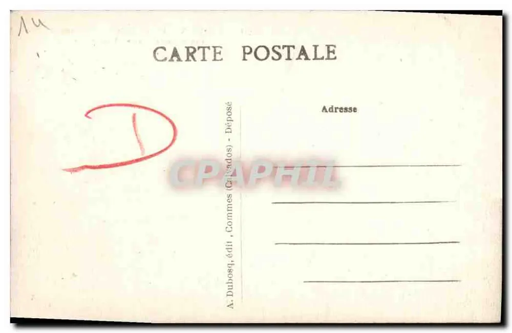 Bayeux — A Catedral — Visão geral — A.+D. n°2 - Verso