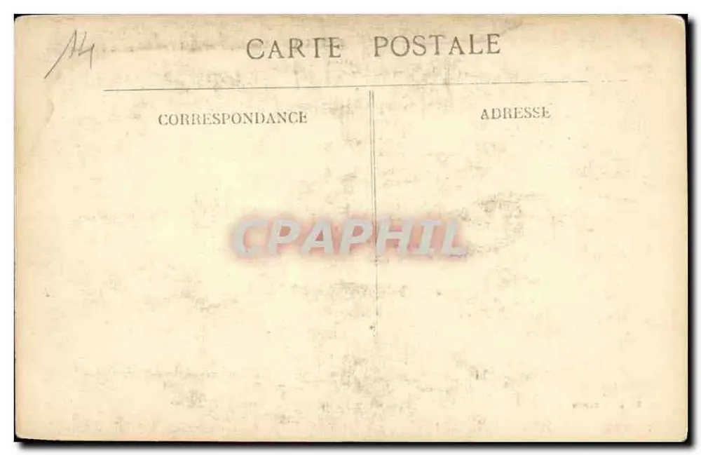 Bayeux — Apsis, Rue de l'Evêché und die Gefängnis — Verlag A. L. Bayeux - Rückseite