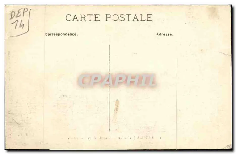 Bayeux (Calvados) — Fachada da Catedral — B.B. - Verso