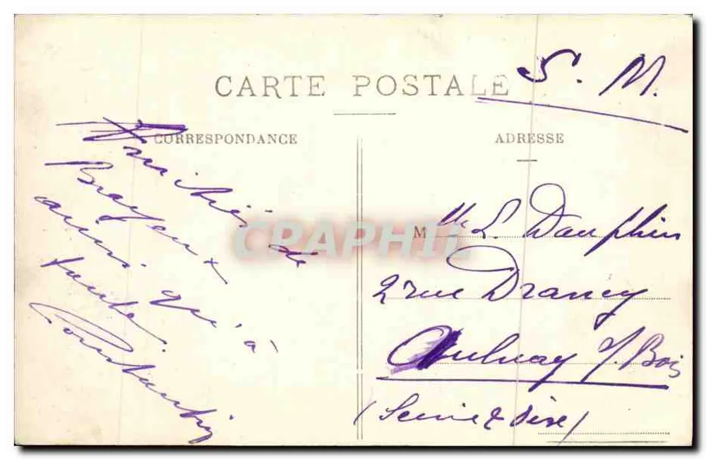 Bayeux — Die Kathedrale, Ansicht vom Boulevard Sadi-Carnot — veröffentlicht von C.I.S.L.A. — Serie 3 - Rückseite