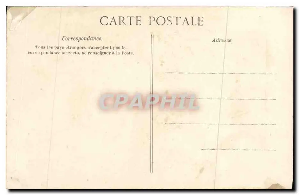 Bayeux — Ensemble de la Cathédrale — éditeur Lé C.P.A. - Verso