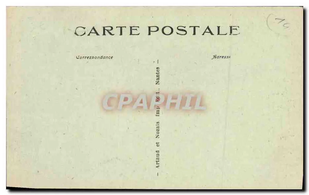 Bayeux — Die Zentraltürme der Kathedrale — Artaud et Nozais, Nantes - Rückseite