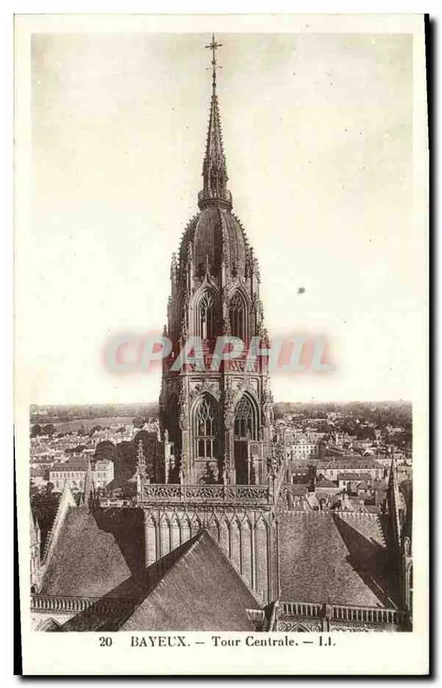 Bayeux — Torre Central — I.I. - Frente