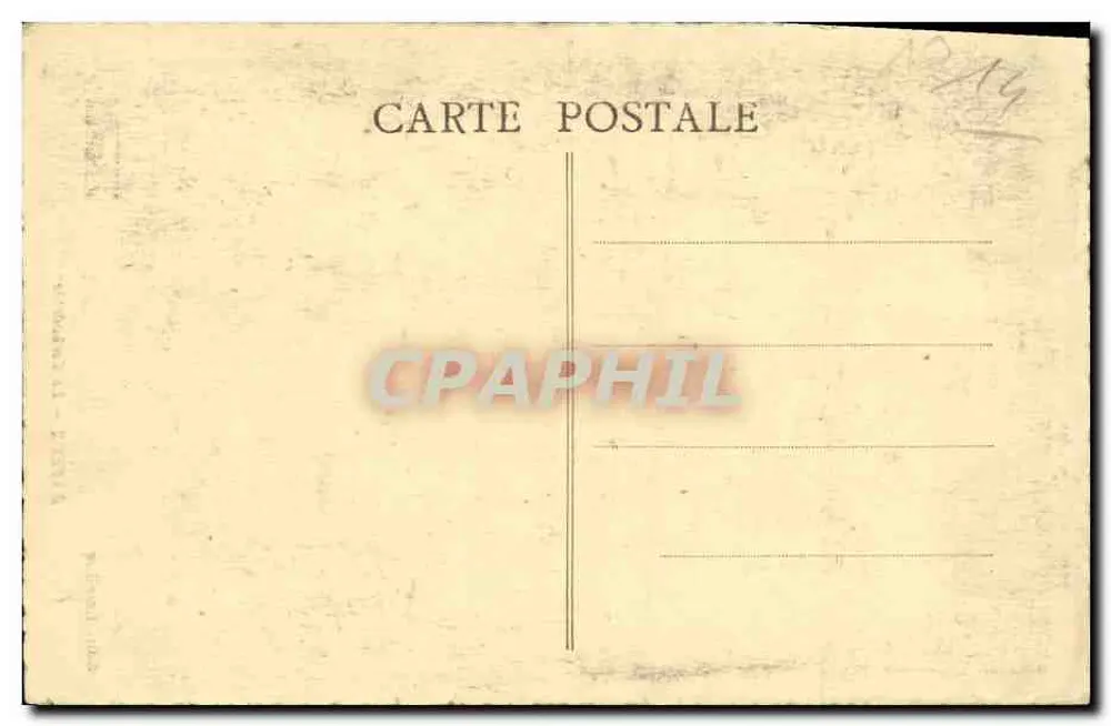 Bayeux — A Catedral — Éd. L. Lechallier - Verso