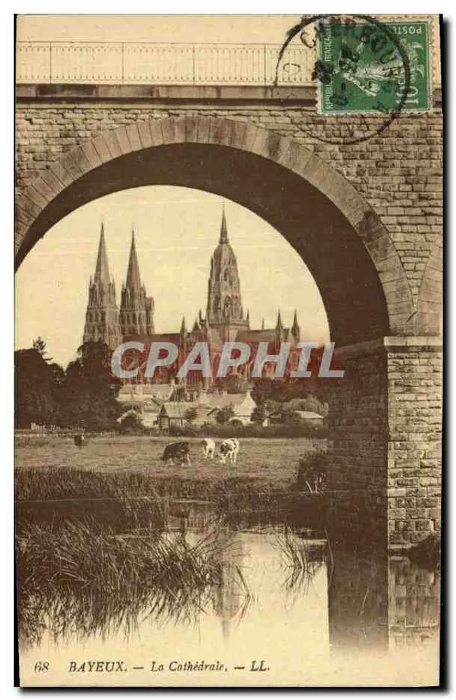 Bayeux — A Catedral — LL. — Editor LL, n° 68 - Frente