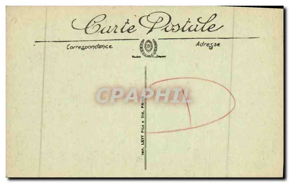 Bayeux — Die Kathedrale vom alten Bischofspalast — LL. — 1922 - Rückseite