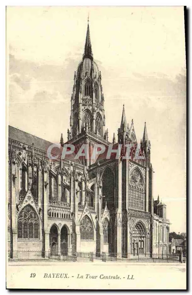 Bayeux - A Torre Central - LL - Frente