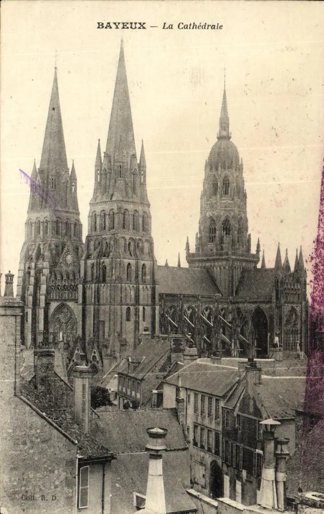 Bayeux — A Catedral — Gell. R. D. - Frente