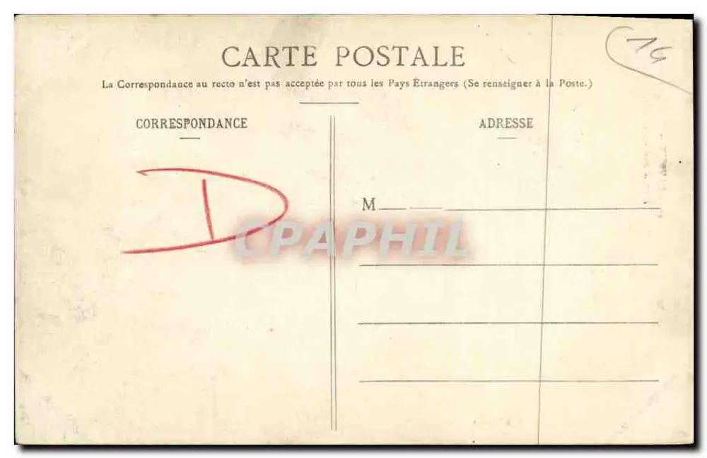 Bayeux - Zentrale Turm und Südtor der Kathedrale — Collect. R. B. — Nr. 40 - Rückseite