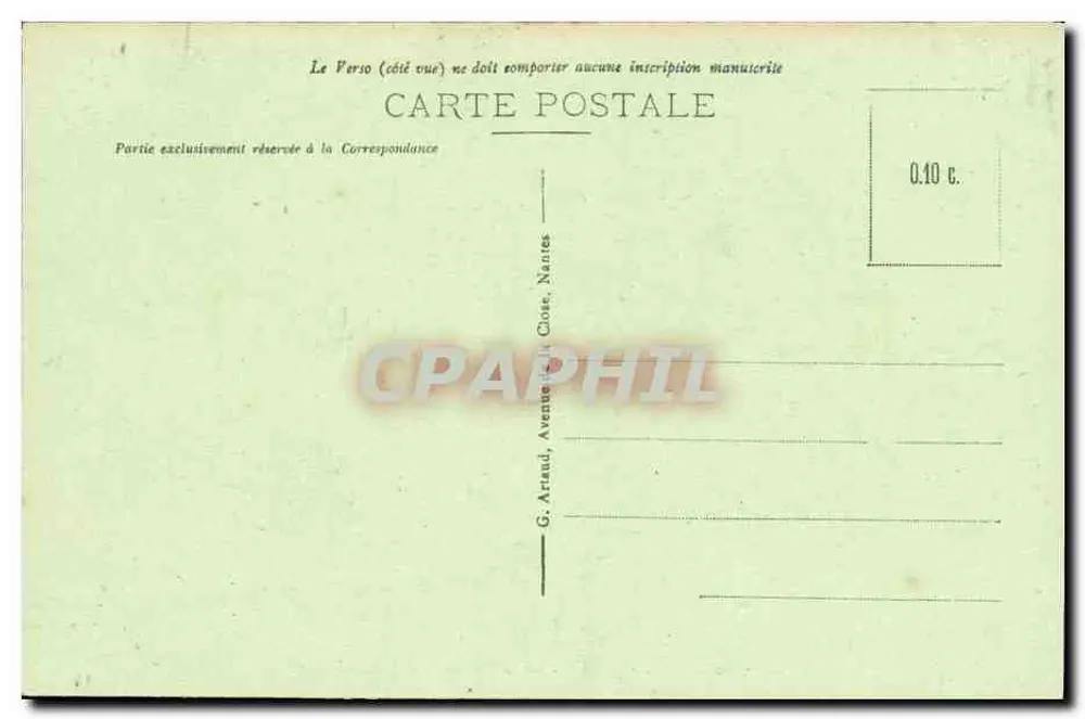 Bayeux — Innenansicht der Kathedrale Notre-Dame — G. Artaud, Nantes - Rückseite