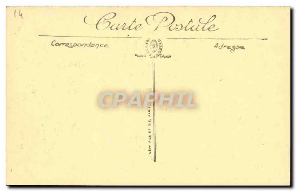 Bayeux — A Catedral — O Coro — LL. — n°48 - Verso