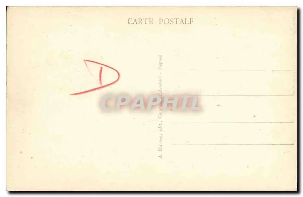 Bayeux — A Catedral — O Coro — A. Dribosi, Calvados - Verso