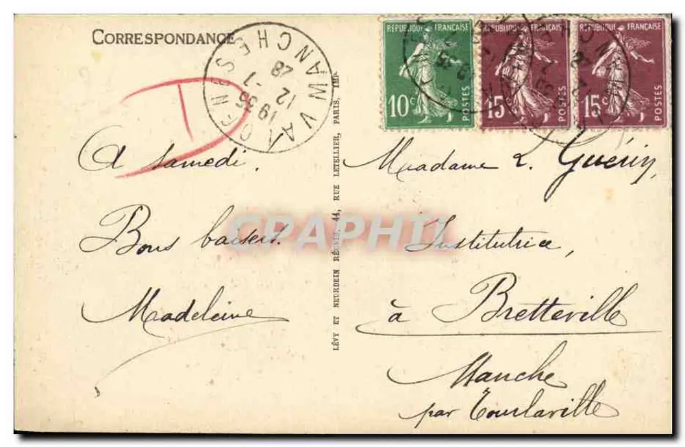 Bayeux — A Catedral, a Nave — LL - Verso