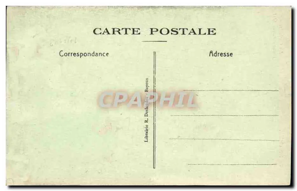Bayeux — Die Kathedrale, Altar des Louis XIII — Sammlung R. D. - Rückseite