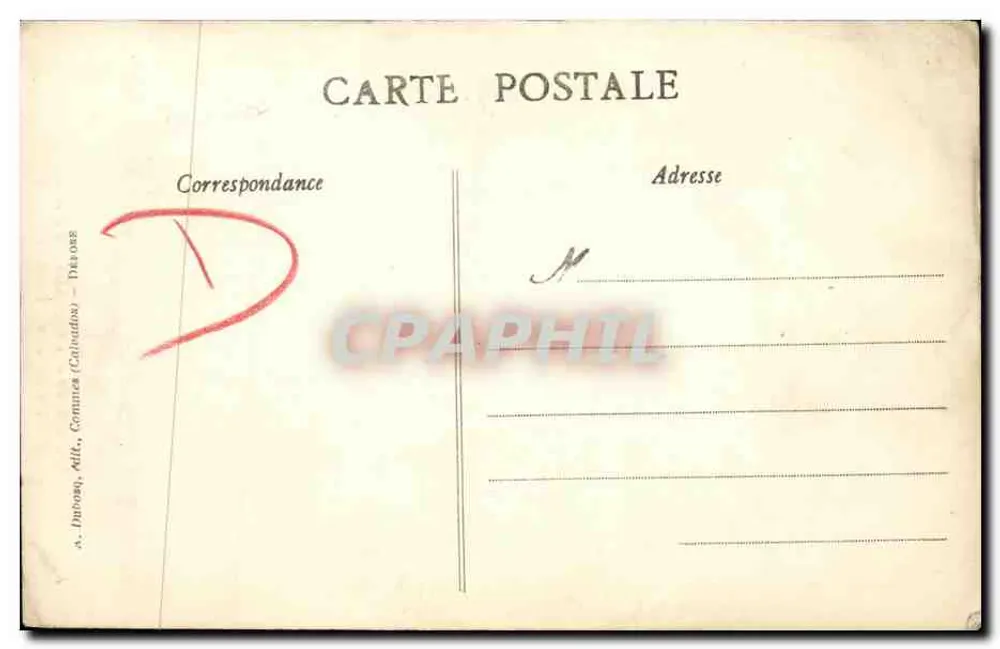 Bayeux - A Catedral - O coro — A. Dubosq, Millé (Calvados) - Verso