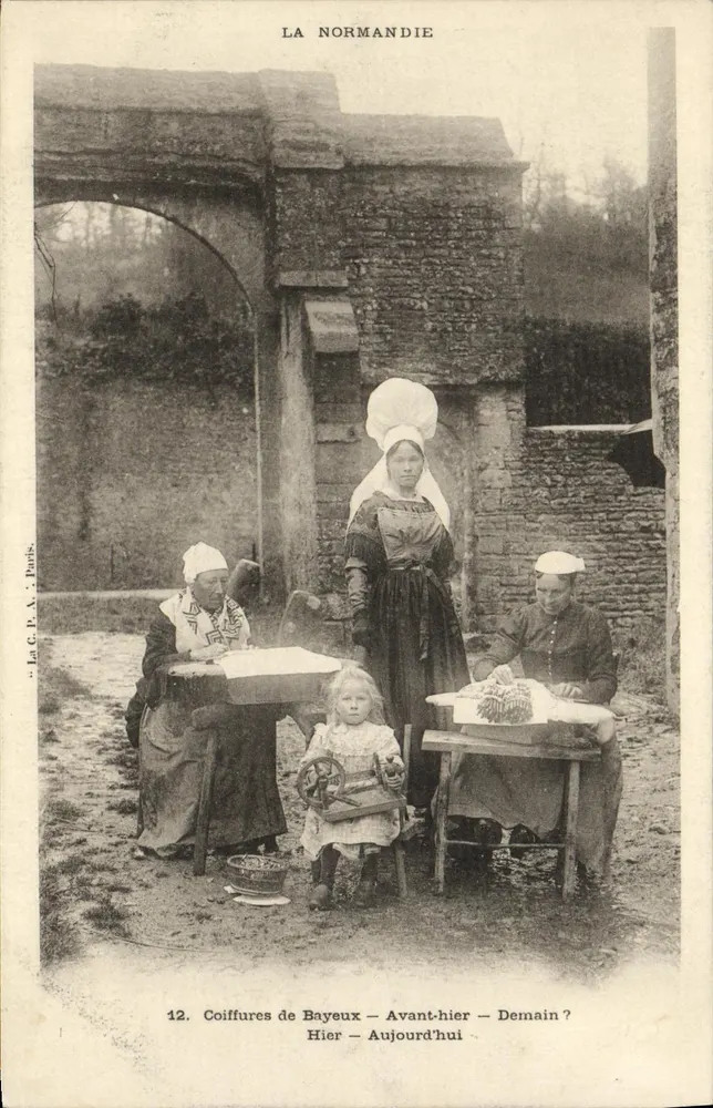 Frisuren von Bayeux — Gestern — Morgen? — La G. V. A. Paris, n°12 - Vorderseite