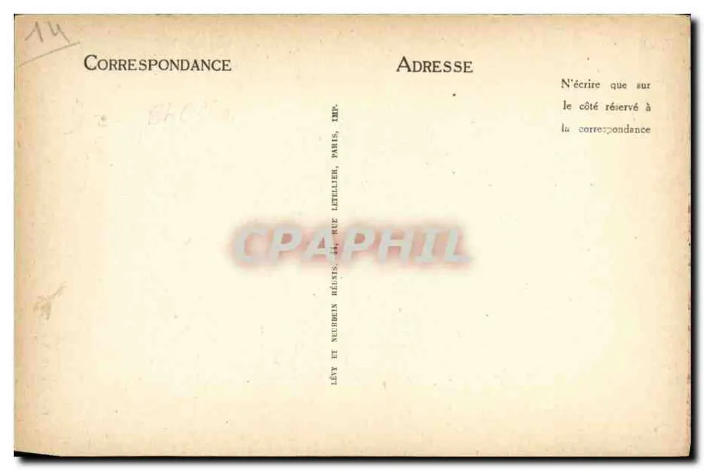 Normandie einst — Bayeux, Grandcamp, Asnelles, Vierville, Saint-Laurent — LL - Rückseite