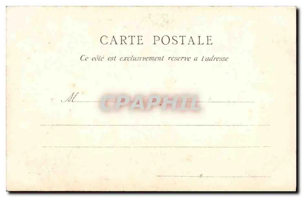 Junge Frau aus Bayeux — Die Strickmacherinnen — Normandie, Serie 9 - Rückseite