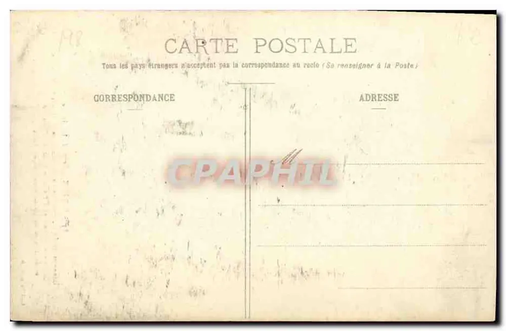 Bayeux - Árvore da Liberdade — Plátano magnífico plantado em 10 Germinal ano V (Quinta-feira, 30 de Março de 1797) — Coleção B.D. - Verso