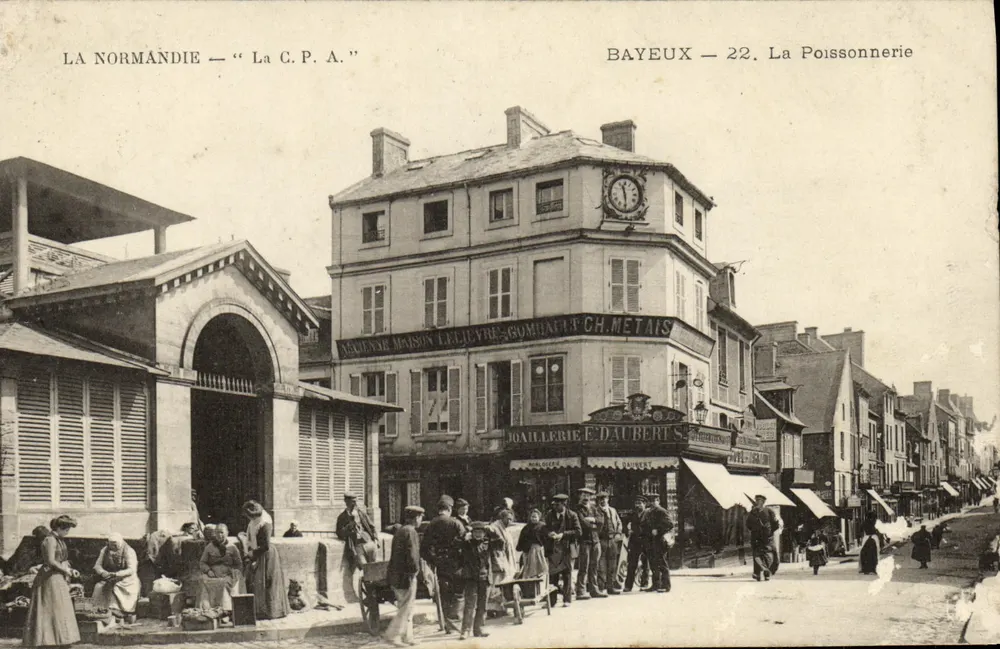 Bayeux — La Poissonnerie — Éditeur 'La C.P.A.' - Frente