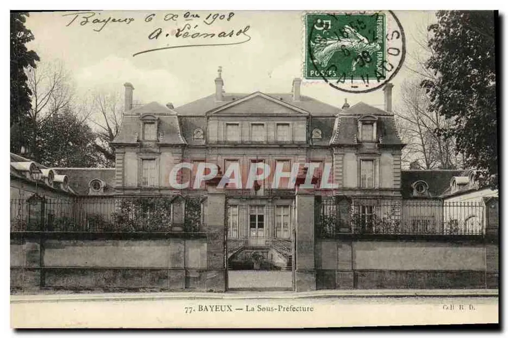 Bayeux — A Subprefeitura — G.E.R.D. - Frente
