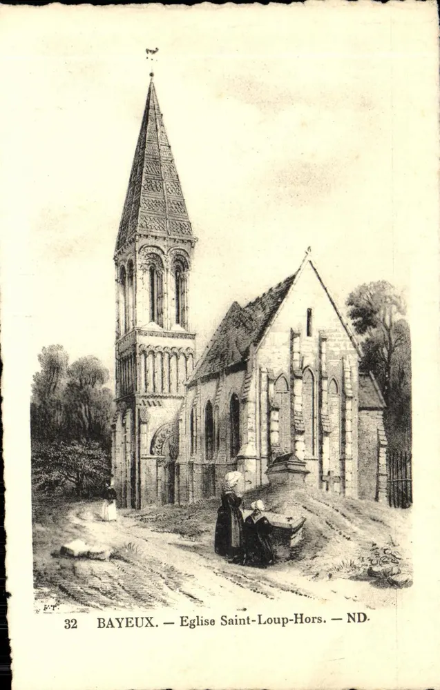 Bayeux — Kirche Saint-Loup-Hors — ND. - Vorderseite