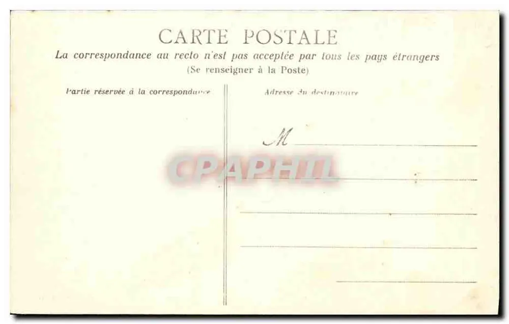 Bayeux - Die alte Kapelle der Caritas. Verteilung von Holz an die Armen — Sammlung R. H. - Rückseite