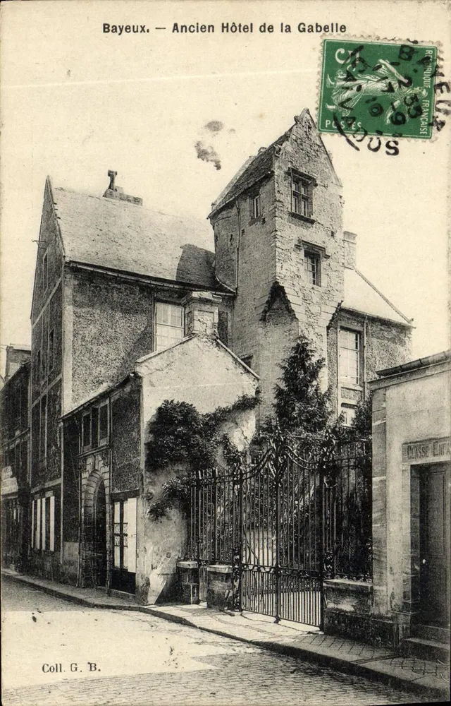 Bayeux — Antigo Hotel da Gabelle — Coll. G. B. - Frente