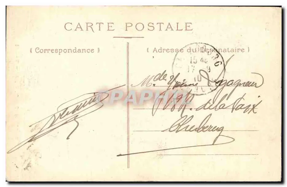 Bayeux — Antigo Hotel da Gabelle — Coll. G. B. - Verso