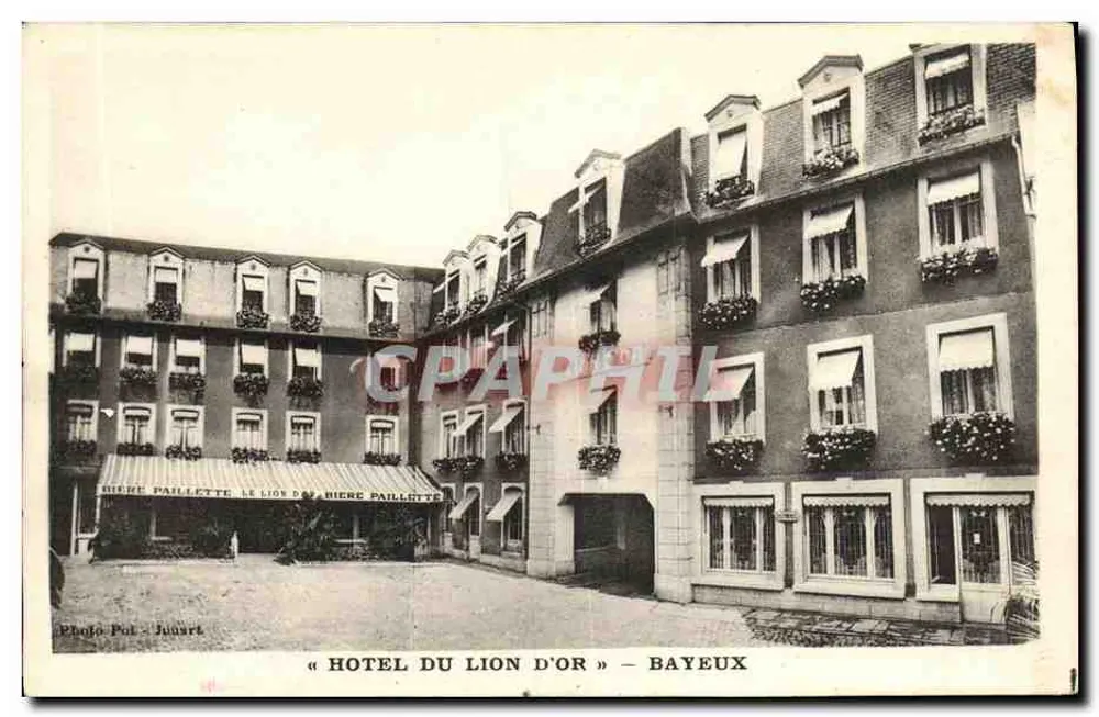 Hotel do Leão de Ouro — Bayeux — Foto Pol - Juinart - Frente