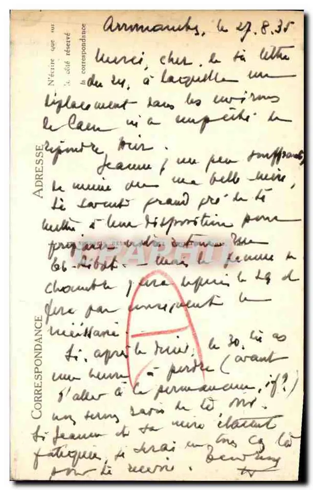 Bayeux — Casa dita do « Governador » — ND. - Verso
