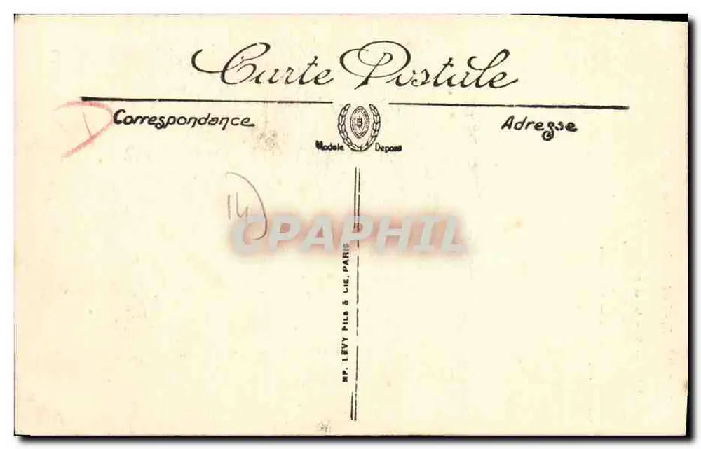 Bayeux - Lantaarn van de Dood — LL. — Uitgever LL. - Achterkant