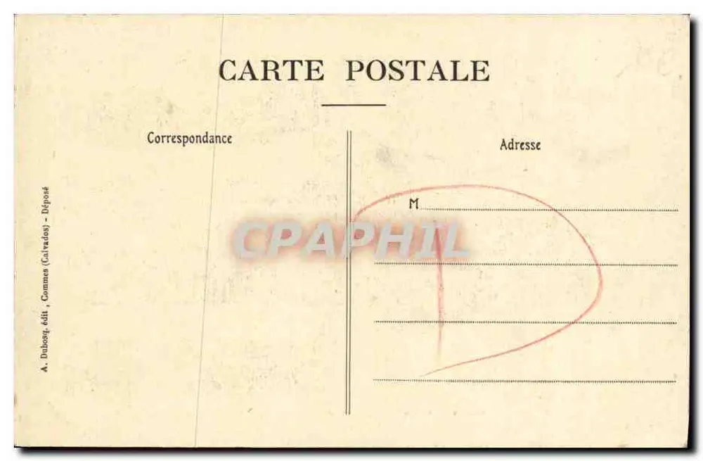 Cerimônia religiosa — Mgr Le Monnier, S.E. o Cardeal Amette, R. Padre Joseph — A+D 685 - Verso